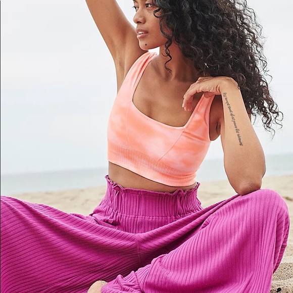 Free People Good Karma Tie-Dye Square Neck Bra - Picture 6 of 7